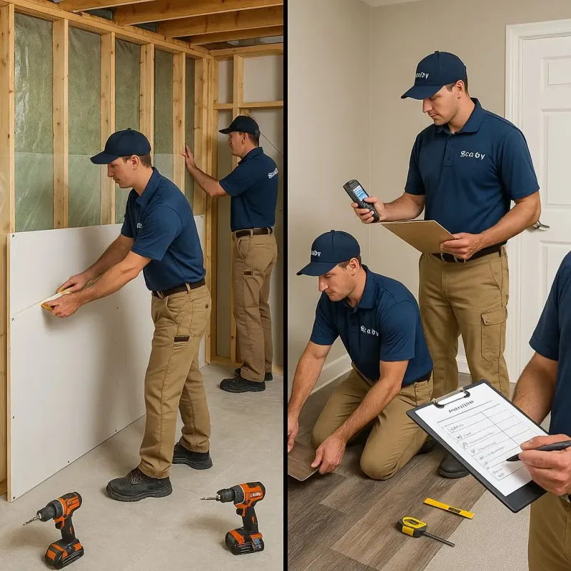 Repairs and Reconstruction process in Sparta, MO